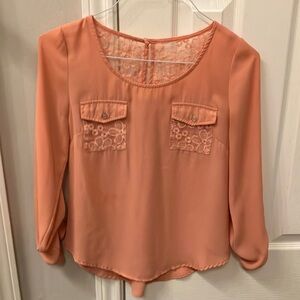 Salmon Color Blouse